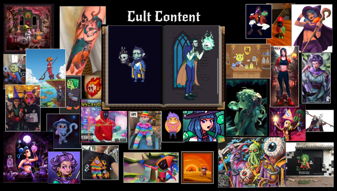 Cultural content and art ministry information graphic